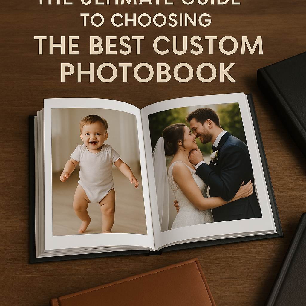The Ultimate Guide to Choosing Your Perfect Custom Photobook: Hardcover, Layflat, or Leather?