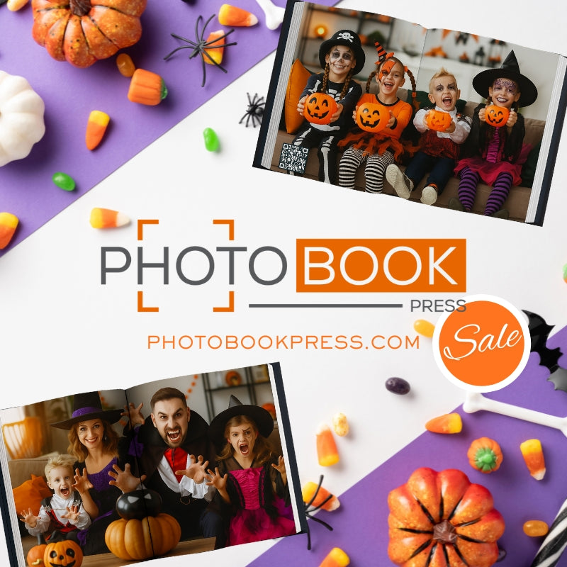 🎃 Capture the Spirit: Photobook Press Halloween Sale Is Here! 👻