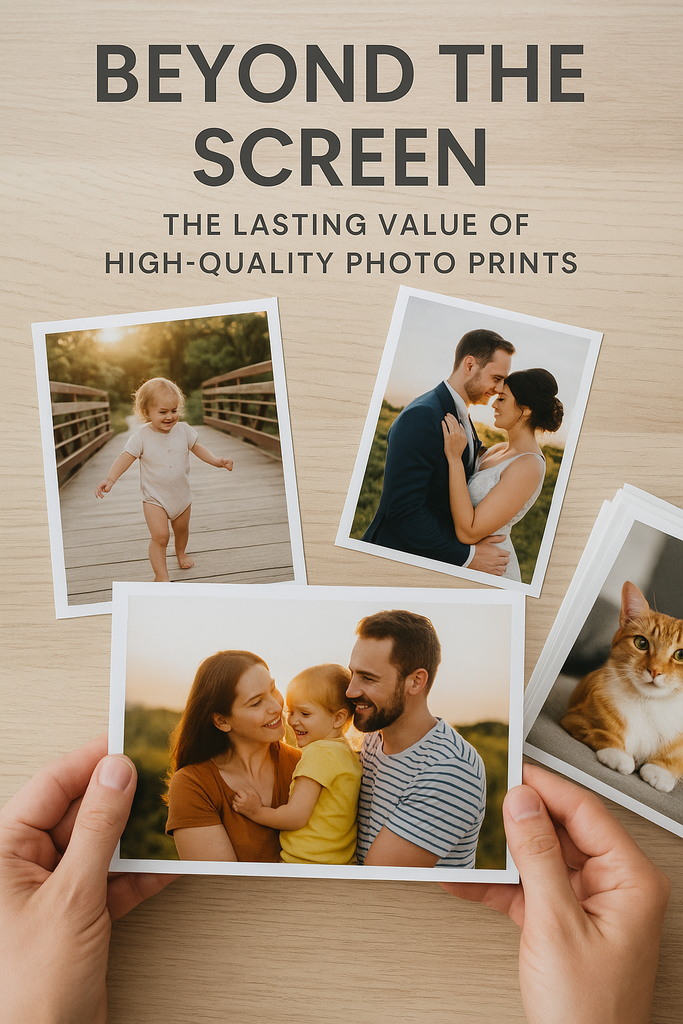 Beyond the Screen: Why High-Quality Photo Prints Are Essential for Preserving Memories