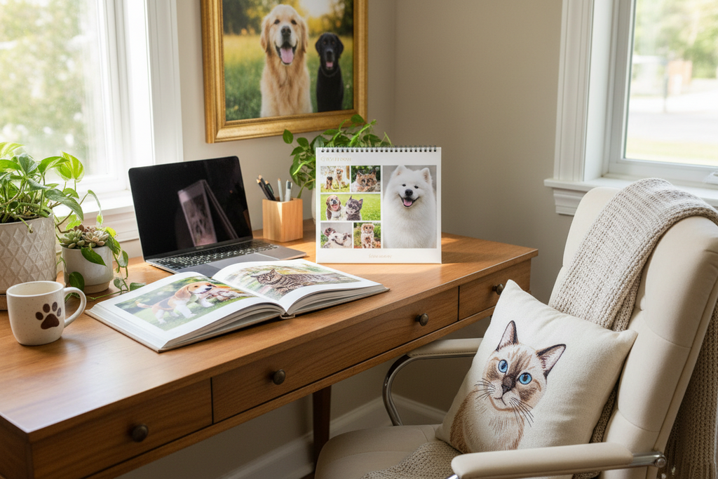 Beyond the Bowl: Crafting Unique Personalized Photo Gifts for Pet Lovers' Home & Office
