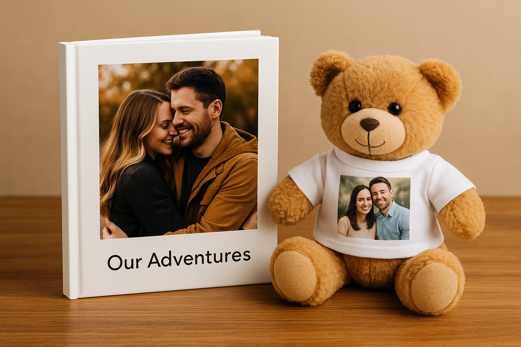 Beyond the Fluff: Why a Personalized Photobook Outlasts Any Teddy Bear with Photo T-Shirt Toy