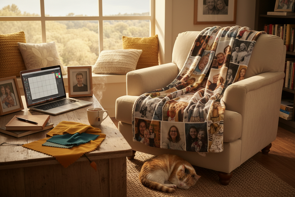 Design Your Own Dream: A Step-by-Step Guide to Creating a Custom Photo Throw Blanket