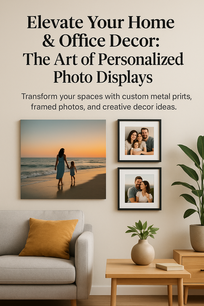 Elevate Your Home & Office Decor: The Art of Personalized Photo Displays