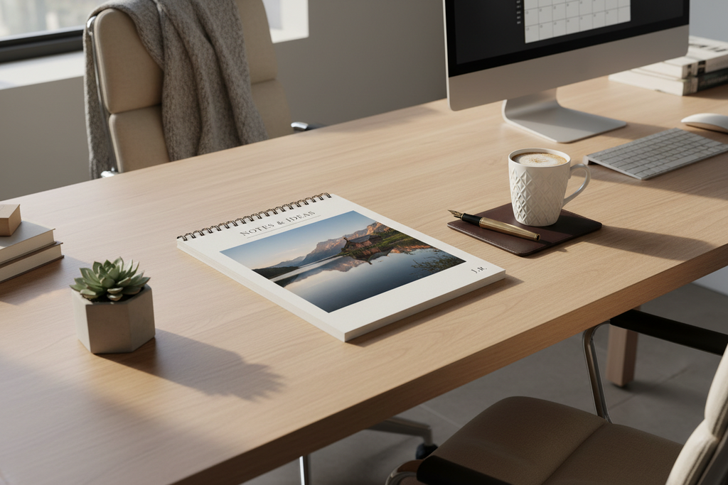 Elevate Your Workspace: How to Design a Custom Photo Notepad for Home & Office