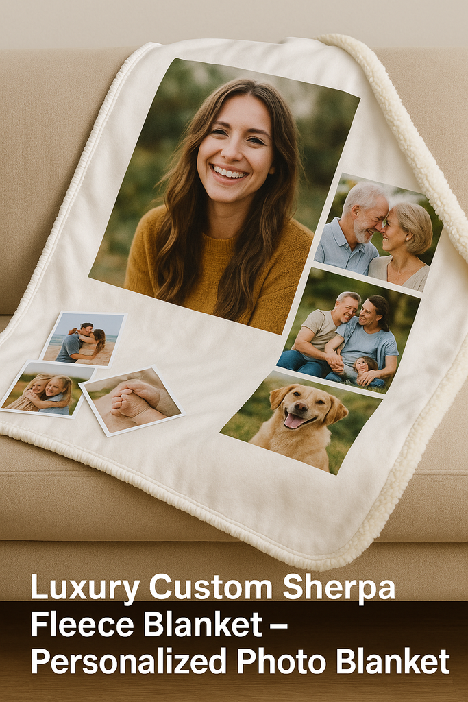 What is a Sherpa Fleece Blanket? The Ultimate Guide to Cozy Custom Photo Gifts