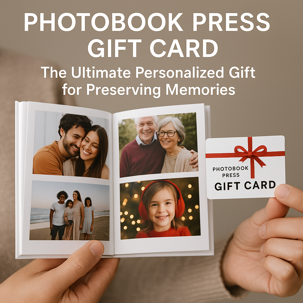 Photobook Press Gift Card: The Ultimate Personalized Gift for Preserving Priceless Memories