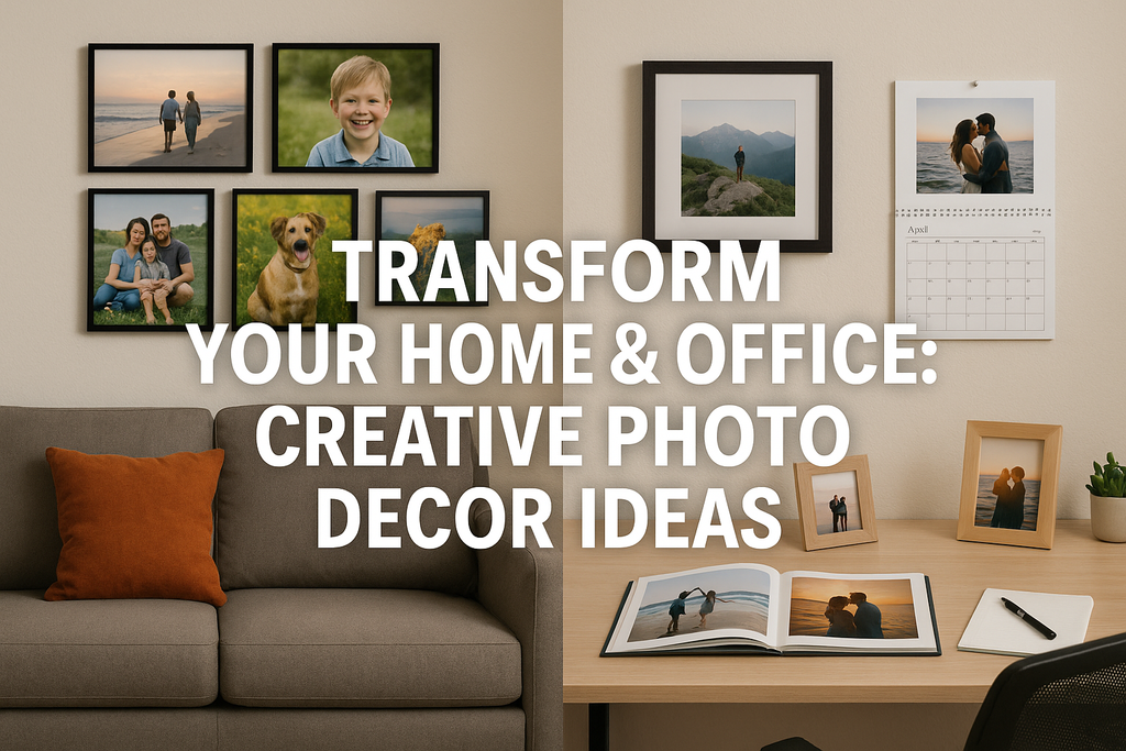 Transform Your Home & Office: Creative Photo Decor Ideas