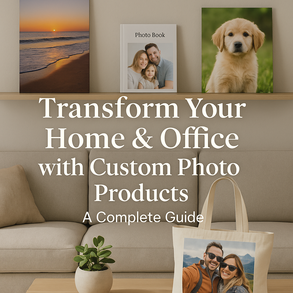 Elevate Your Home & Office: Custom Photo Products That Tell Your Unique Story