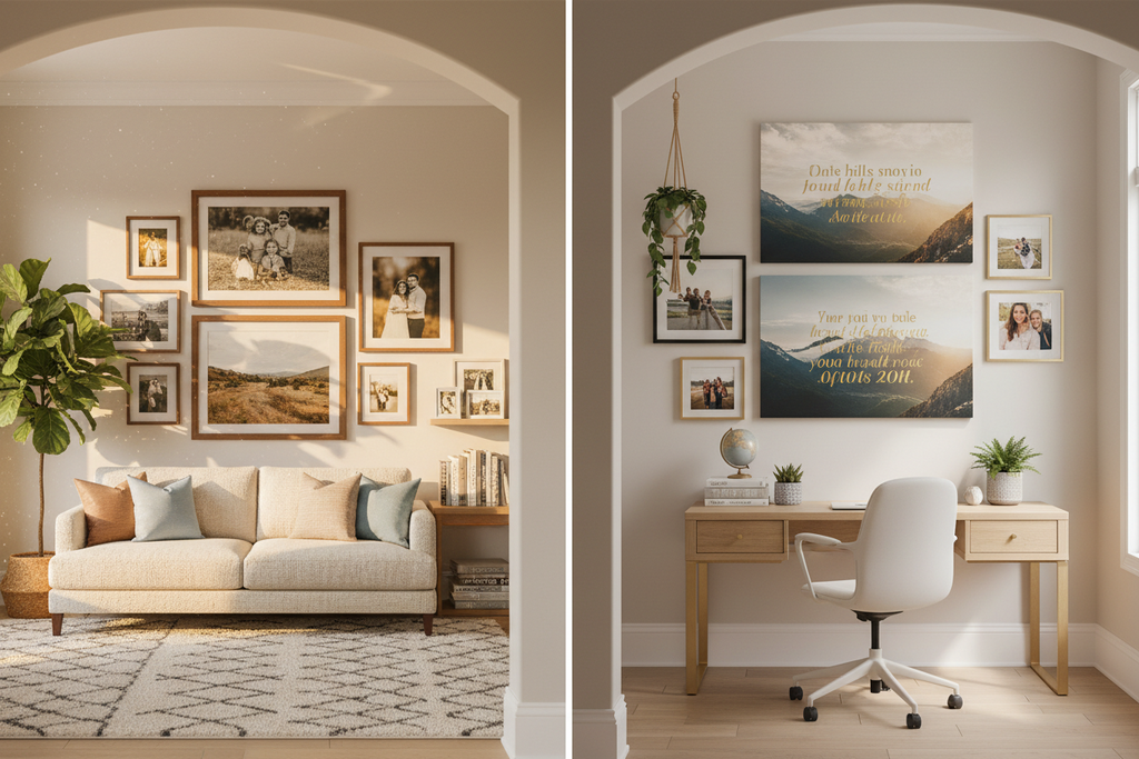 Transform Your Home & Office with Personalized Photo Art