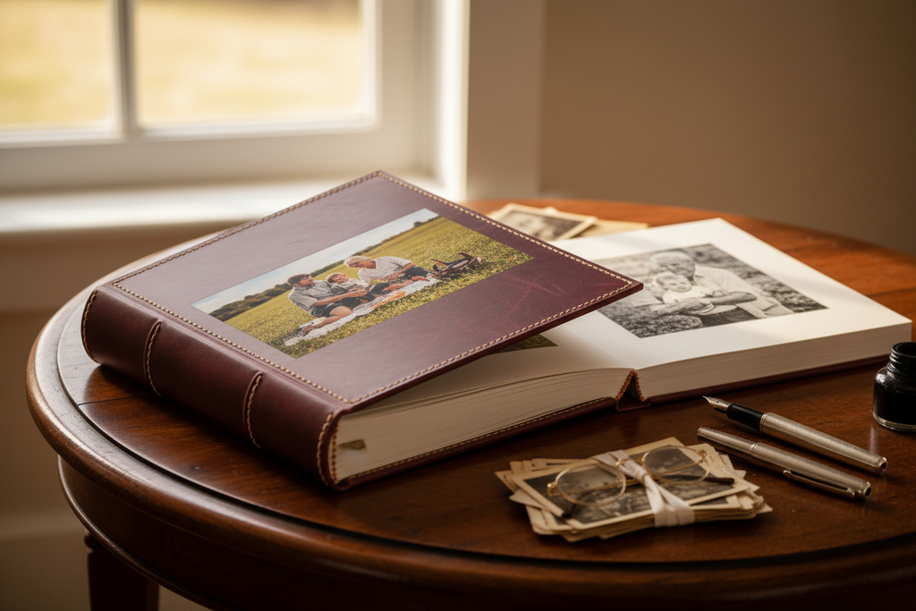 Why a Leather Signature Sewn Hardcover Book is the Ultimate Heirloom for Your Memories