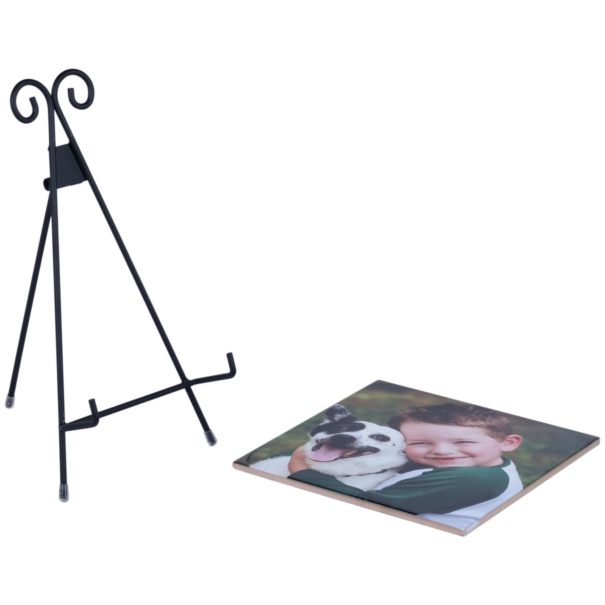 Ceramic Photo Tile with Stand Photo Book Press