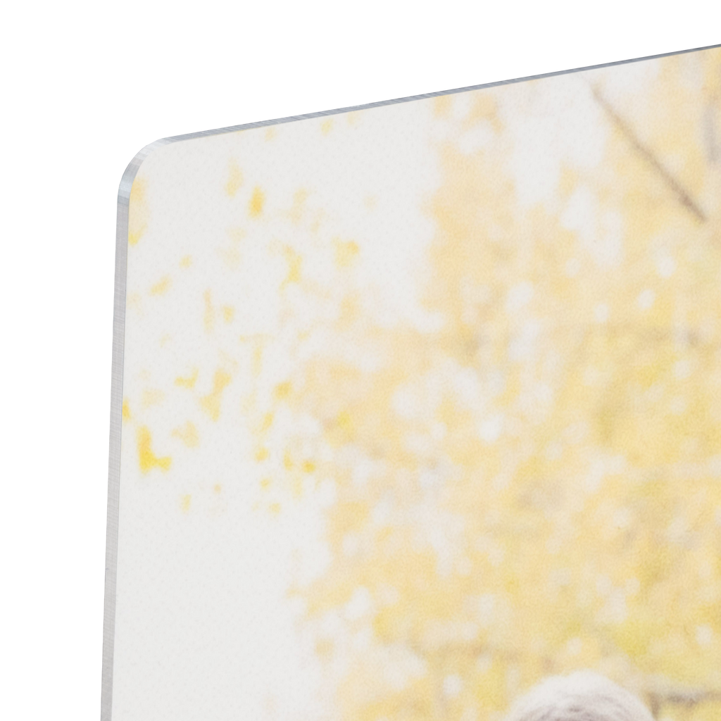 A Metal Desk Print photo of a man and a woman in front of a tree, capturing long-lasting memories by Fuji Personalized Photo Products.