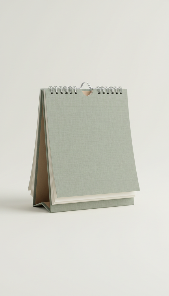 Wall Calendar with Matte Pages