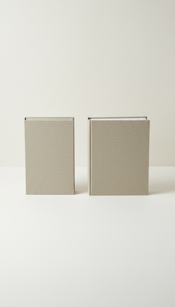 Linen Hardcover Photobook with Slipcase