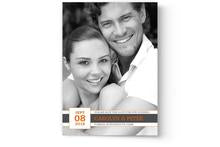 A photo of a man and a woman hugging each other, perfect for custom printed Save the Date Cards by Photo Book Press.